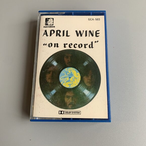 April Wine – On Record Cassette - Aquarius Records (3) – GCA-503 - Aquarius 1972 - Picture 1 of 5